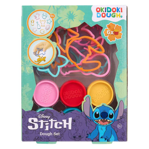 Picture of STITCH CLAY SET WITH NUMBERS - 6 CLAY POTS